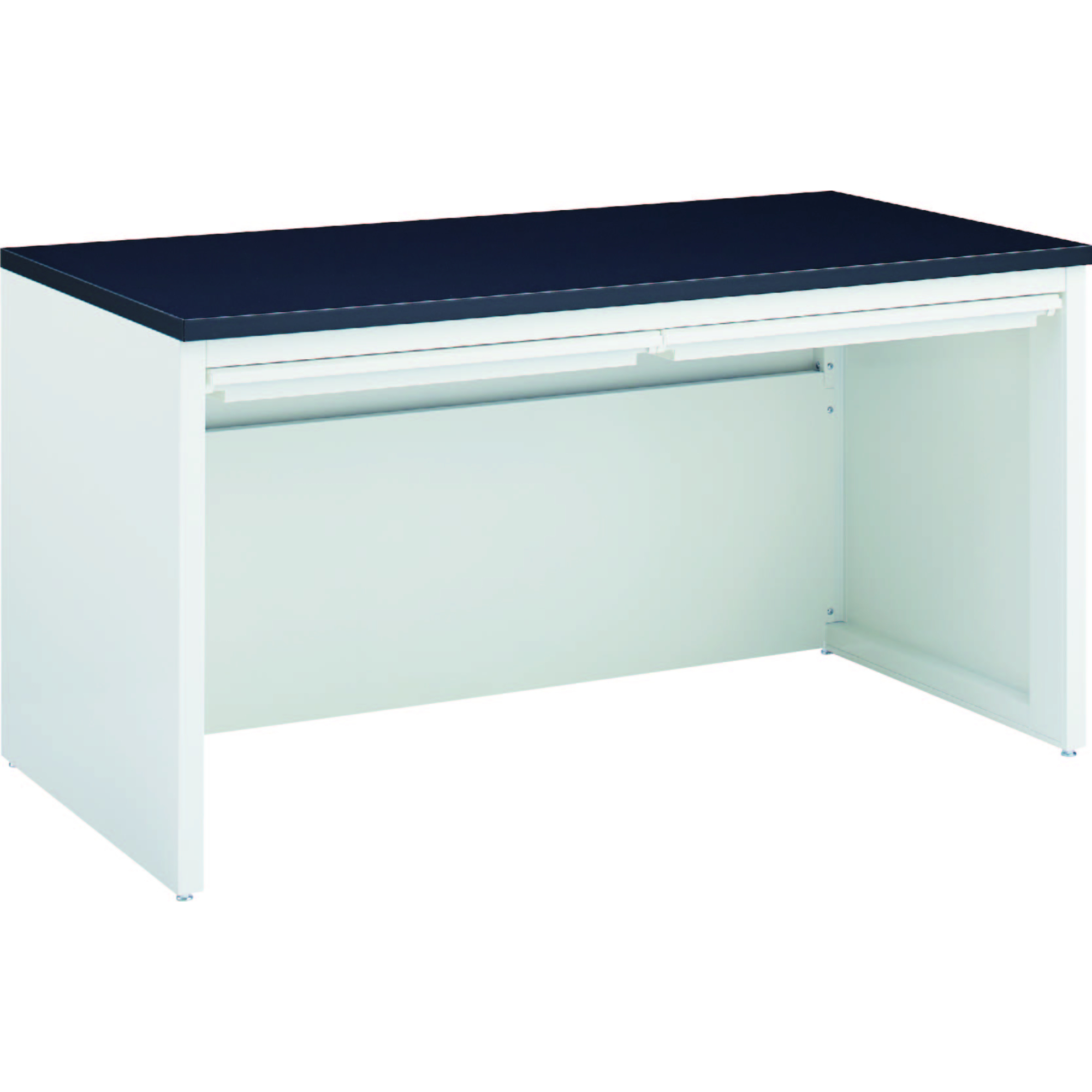 【作業台】スチール作業台 片面 高耐荷重タイプ 引出し付 1800×750×850mm